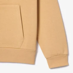 Lacoste Zip Hood xg in Beige