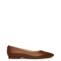 Lauren by Ralph Lauren Ballet Flats in Brown