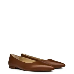 Lauren by Ralph Lauren Ballet Flats in Brown