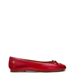 Lauren by Ralph Lauren Jayna Flat Shoes in Red