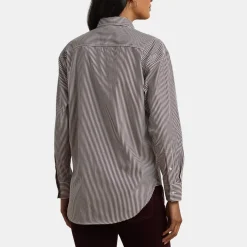 Lauren by Ralph Lauren Kotta Stp Shrt in White