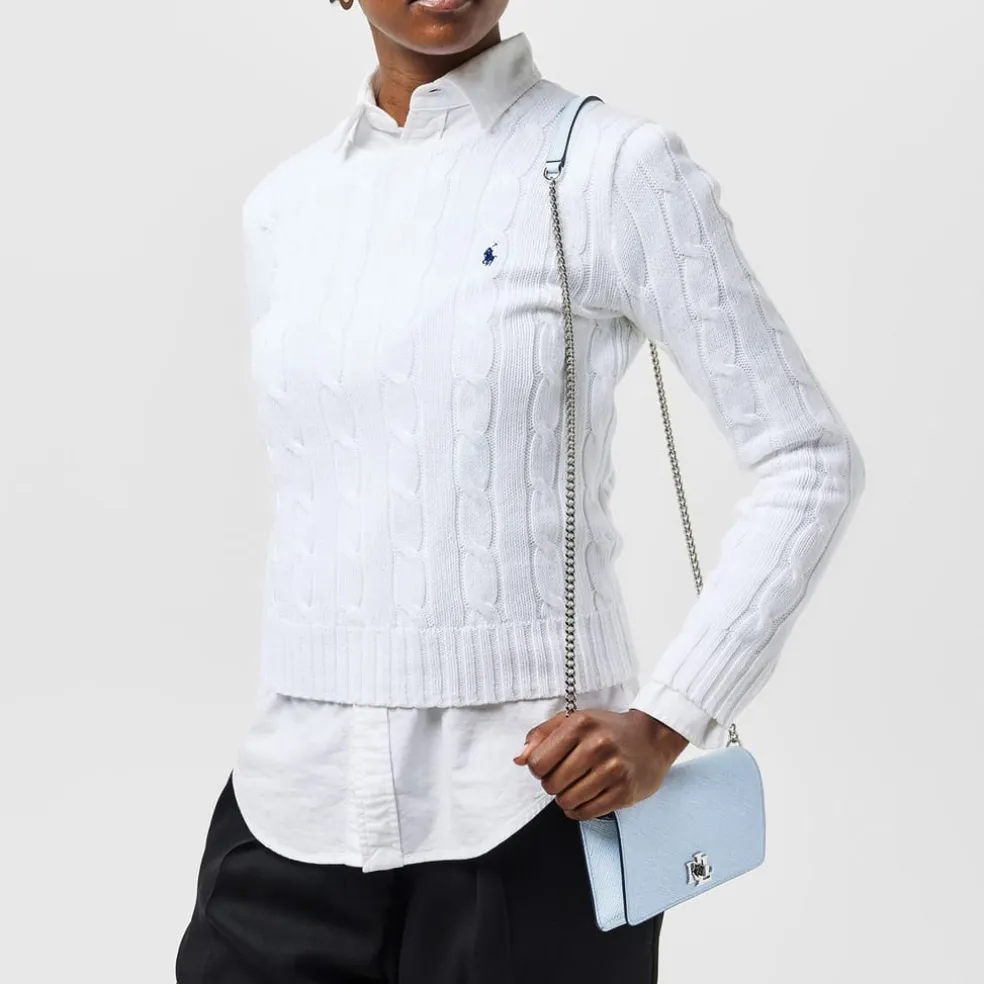 Lauren by Ralph Lauren Lock Tech Case Crossbodyody in Blue