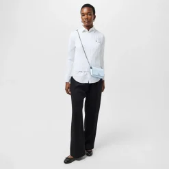 Lauren by Ralph Lauren Lock Tech Case Crossbodyody in Blue