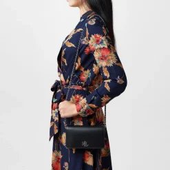 Lauren by Ralph Lauren Lock Tech Case Crossbodyody in Black