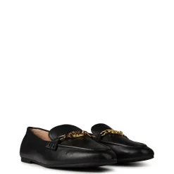 Lauren by Ralph Lauren Nappa Leather Loafer in Black