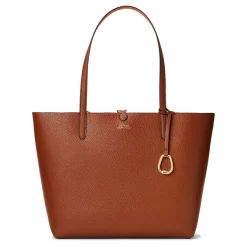 Lauren by Ralph Lauren Reversible Merrimack Tote Bag in Brown