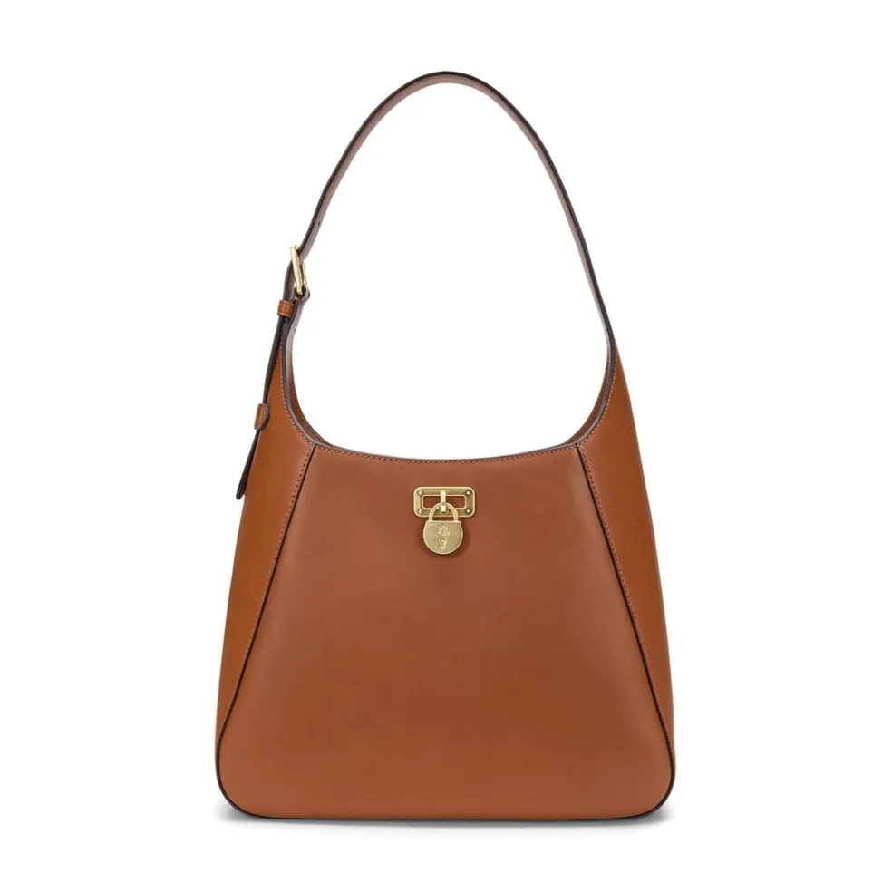 Lauren by Ralph Lauren Tanner Shoulder Bag in Brown