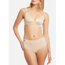 Lauren by Ralph Lauren Wireless Bra in Beige