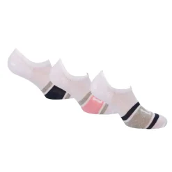 Lee 3 Pack of Shoe Liner Socks in White