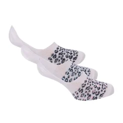 Lee 3 Pack of Shoe Liner Socks in White