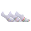 Lee 3 Pack of Shoe Liner Socks in White