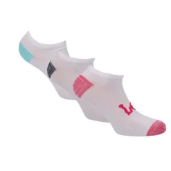 Lee 3 Pack of Trainer Liner Socks in White