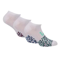 Lee 3 Pack of Trainer Liner Socks in White