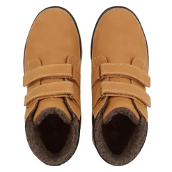 Lee Cooper 2 Strap Hi Top Hiker Boots Childrens in Beige