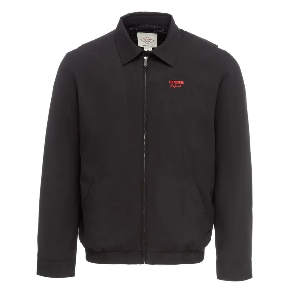 Lee Cooper C Zip Jacket Sn52 in Black