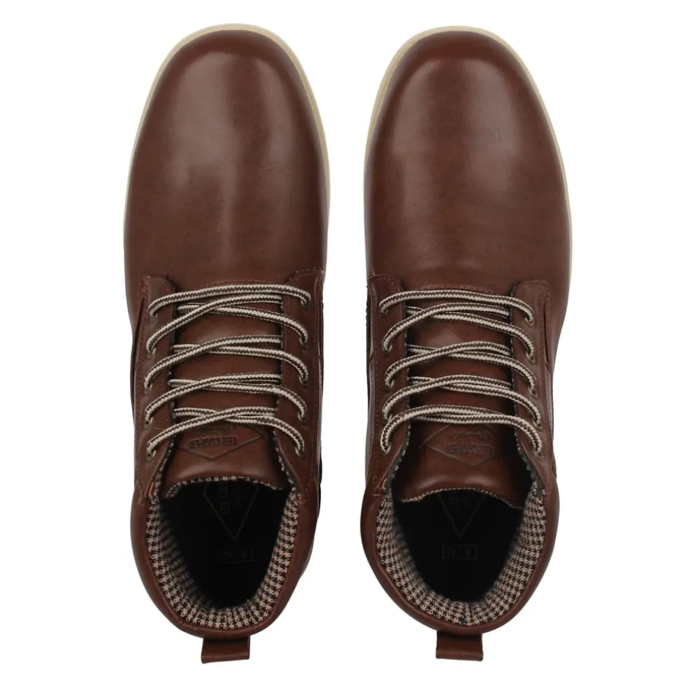 Lee Cooper Mens Deans Hiker Boots in Brown
