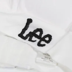 Lee Seamless Scoop Neck Crop Bra in White