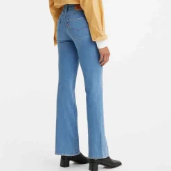 Levis 725 High Rise Bootcut Tribeca Sun Jeans in Denim