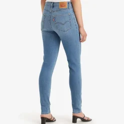 Levis 721 High Rise Skinny Fit Jeans in Blue