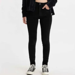 Levis 721 High Rise Skinny Meteorite Jeans in Black