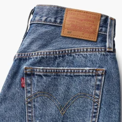 Levis 501 Original Micro Damage Shorts in Blue