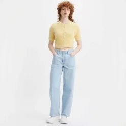 Levis Baggy Dad Jeans in Light Blue