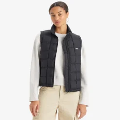 Levis Briar Puffer Gilet in Black