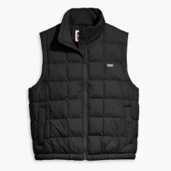 Levis Briar Puffer Gilet in Black