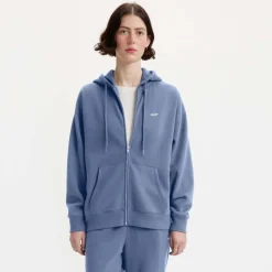 Levis Everyday Zip Up Hoody in Indigo