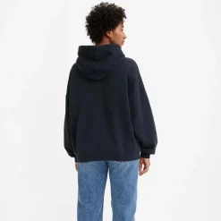Levis Graphic Caravan Hoody in Navy