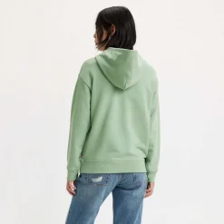 Levis Graphic Standard Hoodie in Green
