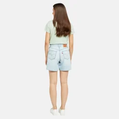 Levis High Baggy Short Luxury Trip S in Blue