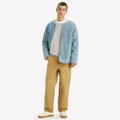 Levis Meteorite Cargo Trousers in Beige