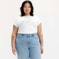 Levis Plus Graphic Authentic T-Shirt in White