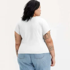 Levis Plus Graphic Authentic T-Shirt in White