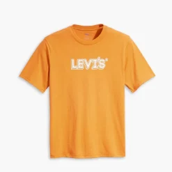 Levis Relaxed Fit Graphic T-Shirt in Orange