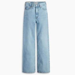 Levis Ribcage Wide in Blue