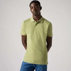 Levis Slim Housemark Polo Shirt in Green