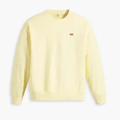 Levis Standard Crew Neck Sweatshirt in Yellow