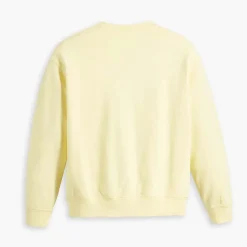 Levis Standard Crew Neck Sweatshirt in Yellow