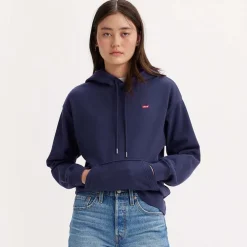 Levis Standard Hoodie in Navy