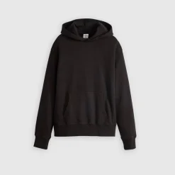 Levis The Authentic Hoodie Black Aga in Black