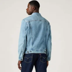 Levis The Trucker Jacket in Light Blue