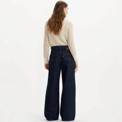 Levis Wide Leg Relaxed Fit Dream Jeans in Blue