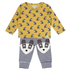 Lilly and Sid Badger Aop Set in Multi