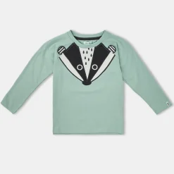 Lilly and Sid Badger App Top in Multi