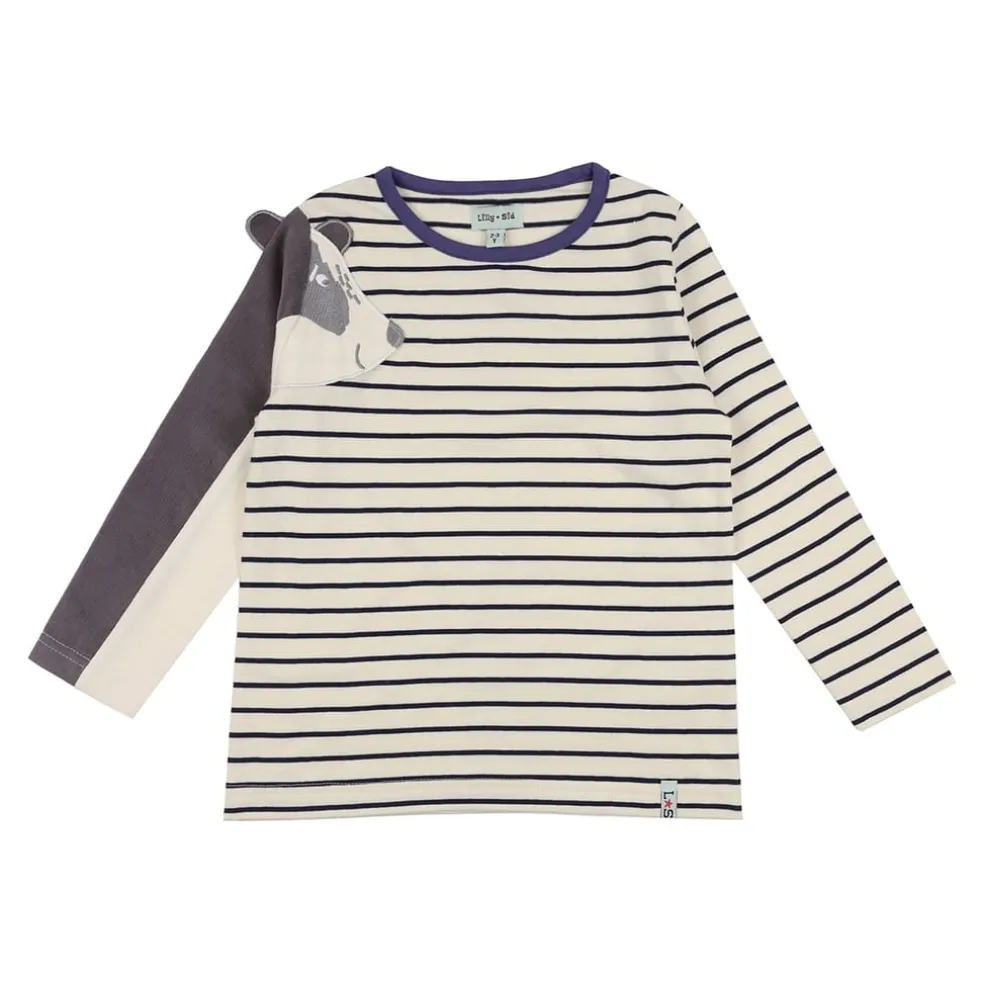 Lilly and Sid Bdgr Slv Top in Multi