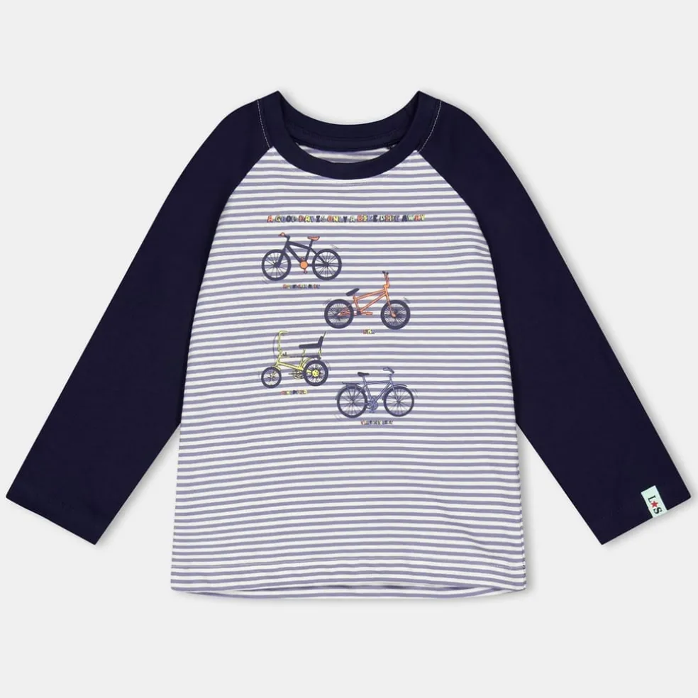 Lilly and Sid Bike Types Top in Multi