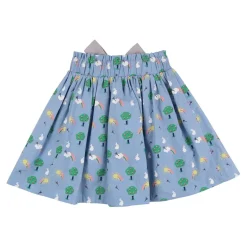 Lilly and Sid Bunny Aop Skirt in Multi