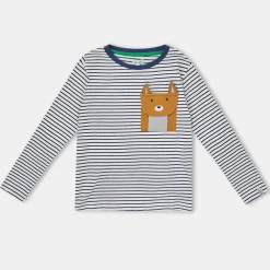 Lilly and Sid Charctr Pkt Top in Blue